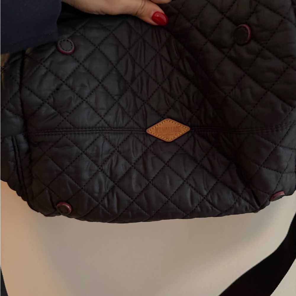 MZ Wallace Black Quilted Tote - Picture 3 of 5
